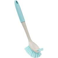 JVL Pro Clean Anti-Bacteria Dish Brush with Extra Bristles, Blue, One Size