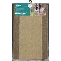 JVL Miracle Striped Machine Wash Barrier Door Floor Mat, 40x60cm or 60x90cm