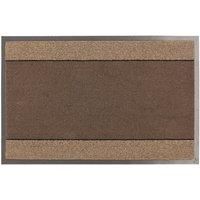 JVL Miracle Striped Machine Wash Barrier Door Floor Mat, 40x60cm