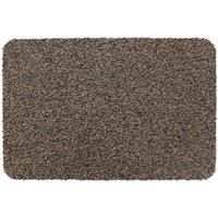 JVL Tanami Machine Washable Barrier Door Mat, Brown, 50 x 75 cm