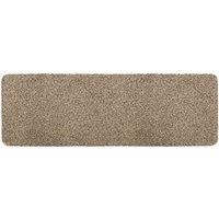 JVL Tanami Two tone Fleck Barrier Runner Door Mat, Beige, 50 x 150 cm