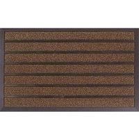 JVL Dirt Stopper Pro Rectangular Scraper Entrance Door Mat, 45 x 75 cm