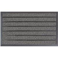 JVL Dirt Stopper Pro Rectangular Scraper Entrance Door Mat, 45 x 75 cm