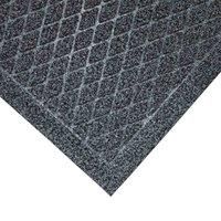 JVL Dirt Defender Scraper Door Mat 40 x 60 cm, Diamond, Grey