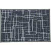 JVL Savio Machine Washable Doormat and Runner, Grey