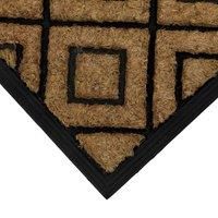 Comfort Tuffscrape Door Mat, 40x70cm, Diamond