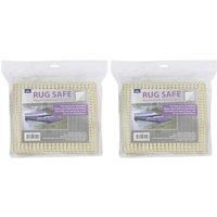 JVL Safe Hard Floor Gripper Rug, Pack of 8, 120 X 180 cm