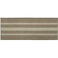 Hubble Machine Washable Latex Backed Runner Doormat, 57x150cm, Caramel