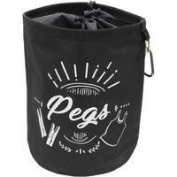JVL Large Peg Bag with 144 Extra Strong Pegs, Aqua (08-040-282)
