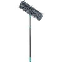 Flat Bobble Microfibre Mop And Handle, Assorted Colours
