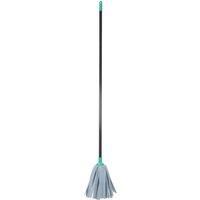JVL Super-Absorbent Lightweight Synthetic Floor Mop, Turquoise/Grey