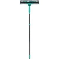 JVL Super-Absorbent Window Cleaner with Extendable Pole, Grey/Turquoise