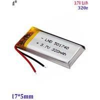 501740 polymer battery for Bluetooth speakers recorders desk lamps wireless headphones MP3 players universal 501739 battery