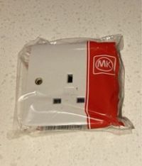 MK K780 White Single Socket