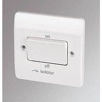 MK K4857WHI 3-Pole Fan Isolator