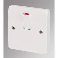 MK K5403WHI 20 amp Double-Pole Switch