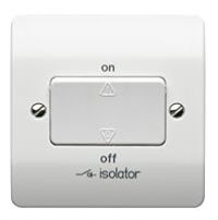 MK K4859WHI 3-Pole Fan Isolator with No Lock and Key