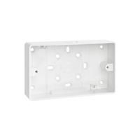 Honeywell MK Logic Plus PVC Box 2 Gang 32mm in White