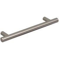 Hafele Barkston Bar Handle Brushed Nickel 356mm (7882J)