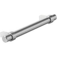 Wickes Celia Ringed Bar Handle - Stainless Steel Effect 128mm