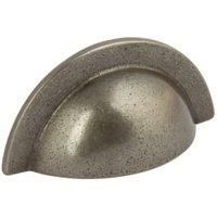 NEW WICKES BEATRICE PEWTER EFFECT KITCHEN CUP DOOR HANDLE