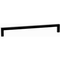 Wickes Elgin Square Strap Handle  Matt Black 320mm