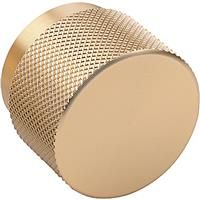 Hafele Graf Knob Dark 38mm in Brass Aluminium