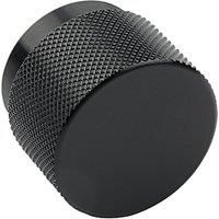 Wickes Raglan Knob Black Handle - 30 x 38mm