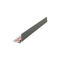 AluSplash 750mm Corner Profile Internal in Anthracite Aluminium