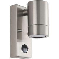 SAXBY Palin Outdoor Wall Light with PIR 1lLT - Marine Grade Stainless Steel (101351)