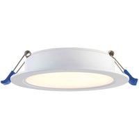 Saxby 103836 Circo Tri Colour 9w LED Downlight, non dimmable, IP20, switchable