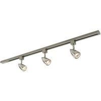 3 Way LED Ceiling Spotlight Adjustable Kitchen Bar Track Light-Multi Directional