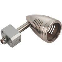 Saxby Bullett GU10 Dimmable Swivel Single Circuit Track Head Spotlight IP20