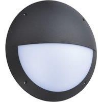 Outdoor LED Bulkhead Microwave Sensor Security Ceiling Wall Light Eyelid IP65