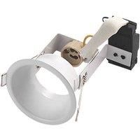 Saxby Peake Fixed Anti-Glare Downlight White (108HT)