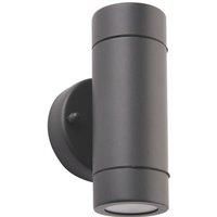 Saxby Palin Outdoor Twin Wall Light Anthracite Grey (470VX)