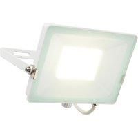 Saxby Salde Outdoor LED Floodlight Matt White 50W 4000lm (297VX)