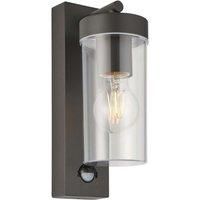 Saxby 99756 Hayden Wall Light, anthracite grey, PIR, IP44