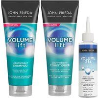 John Frieda Volume Lift Lightweight Shampoo 250 Ml, Shampoo Flat, Fine Hair, Bouncy Hair Shampoo