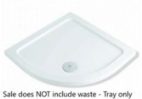 MX DucoLite 900mm x 900mm Low Profile Quadrant Shower Tray Model XNO