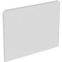 Ideal Standard Unilux Acrylic White Rectangular End Bath panel (W)700mm