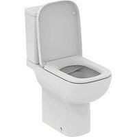 Ideal Standard I.life A Closed Coupled Toilet, 6/4 Litre Cistern And Soft Close Seat Pack