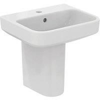 Ideal Standard i.life B Hand Rinse Basin & Semi Pedestal 1 Tap Hole 450mm (577KC)