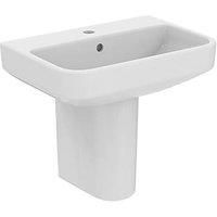 Ideal Standard i.life S Washbasin & Pedestal 1 Tap Hole 550mm (779HM)