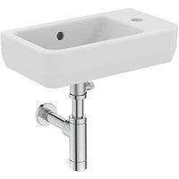 Ideal Standard i.life S Washbasin & Pedestal 1 Tap Hole 450mm (872HM)