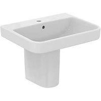 Ideal Standard i.life B Washbasin & Semi Pedestal 1 Tap Hole 600mm (966KC)