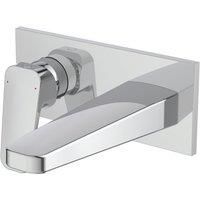 Ideal Standard Ceraplan Wall Mounted Single Lever Basin Mixer & Built-In Kit Chrome (353KU)