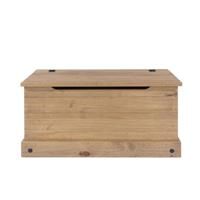 Premium Corona Solid Pine Bedroom Range - Blanket Box, Ottoman, Storage Box