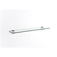 The Range Glass Shelf Kit 1 Shelf 50cmW 0.6cmH 1kg