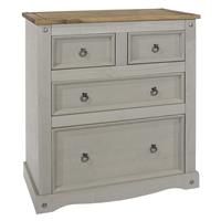 Core Products Halea 4-Drawer Chest - Grey